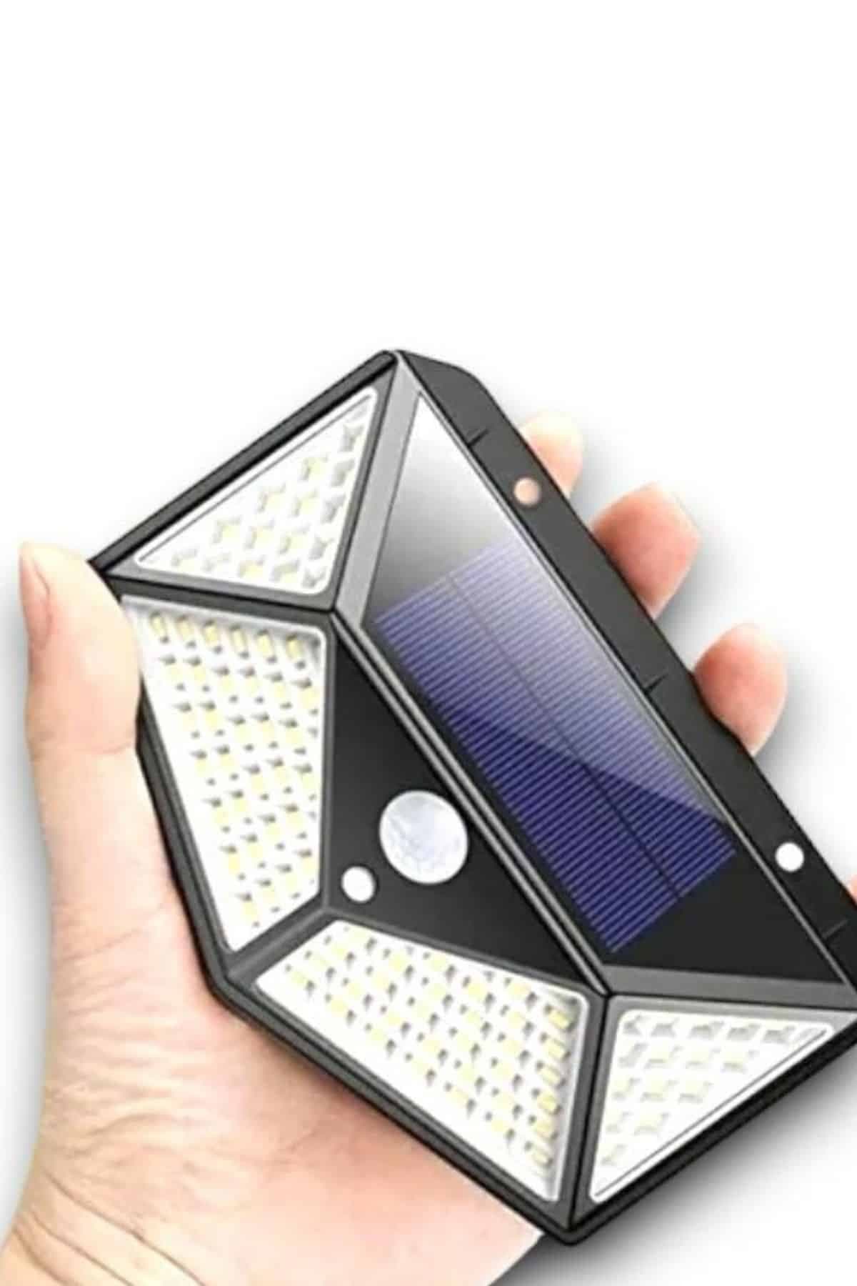 SENSÖRLÜ GÜNEŞ ENERJİLİ DUVAR LAMBASI 4