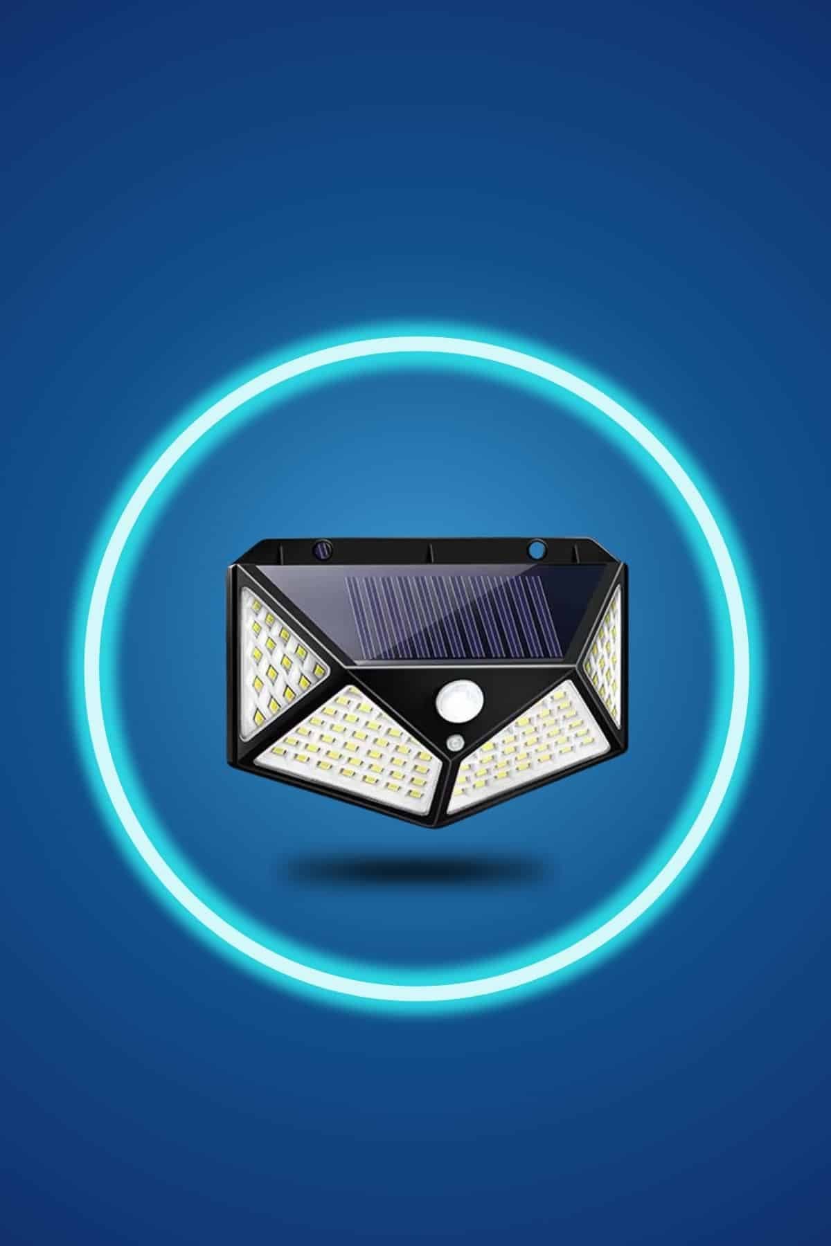 Bahçe Lambası Bahçe Aydınlatma Sensörlü Suya Dayanıklı 100 Led 3
