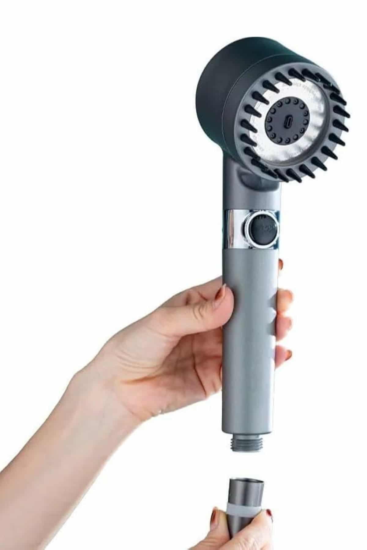 Yeni Nesil Masaj Etkili Duş Başlığı Su Basınçlı Tazyikli Özel 3