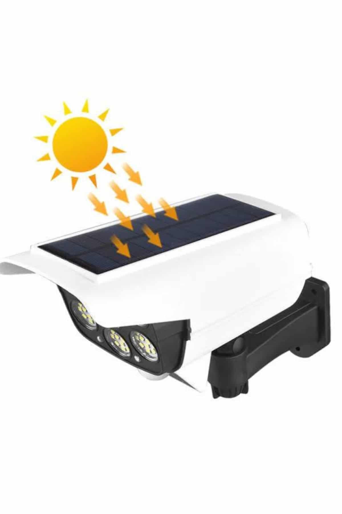 LED Lamba-Güneş Paneli Destekli Uzaktan Kumandalı Solar LED Lamba 4