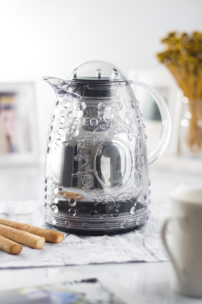 EW's Premium 1 LT Cam İçli Termos - 12 Saat Sıcak, 24 Saat Soğuk Tutar