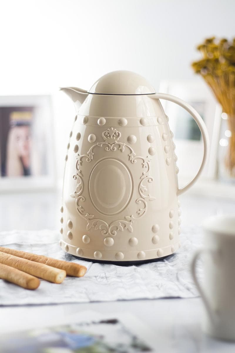 Ew's Premium 1 LT Cam İçli Termos - 12 Saat Sıcak, 24 Saat Soğuk Tutar