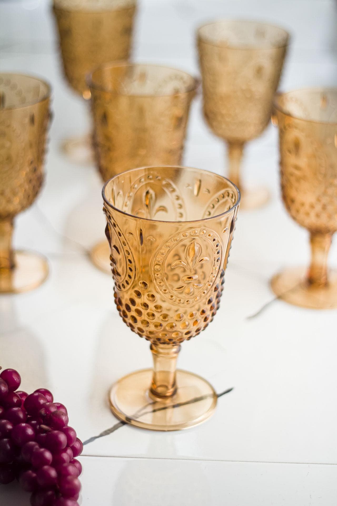 Premium Akrilik Bal Kadehi - 450 ml Kırılmaz Bardağı Su, Meşrubat ve Kahve İçin