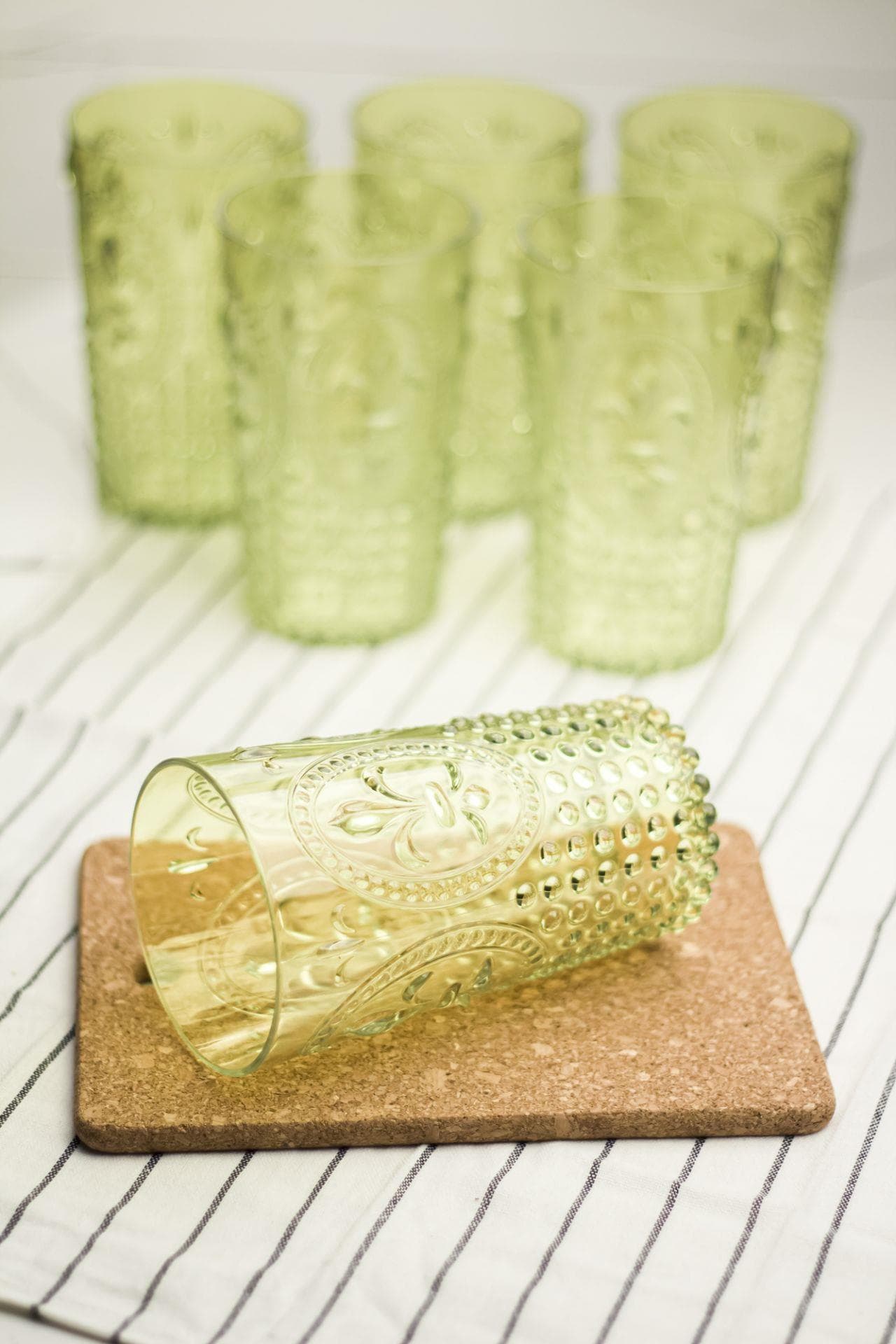 Premium Akrilik 6'lı Uzun Bardağı Seti - 750 ml Büyük Boy, Kırılmaz ve Sağlıklı