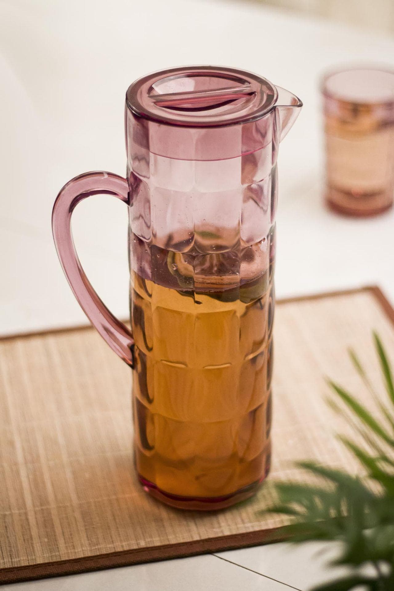 Arkilik Allegra 1,5 Lt Mürdüm Sürahi - Buzdolabı Rafına Uygun, Kırılmaz