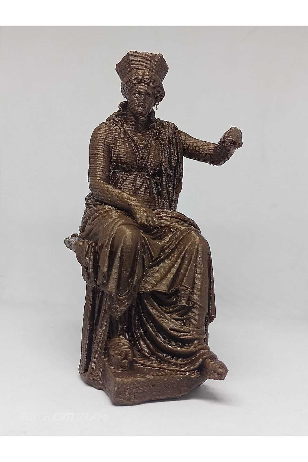 Kibele Heykeli: Antik Anadolu Bereket Tanrıçası Figürü - Ev Dekorasyonunda Tarihi Dokunuş