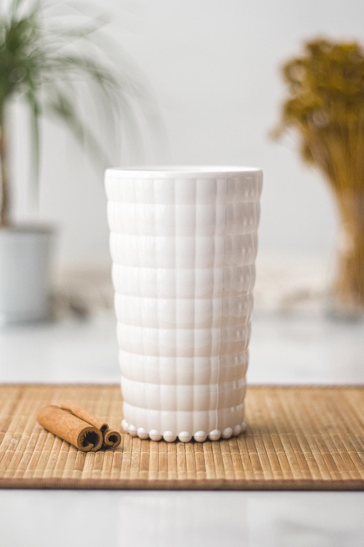 Allegra Beyaz 750 ml Kırılmaz Akrilik Büyük Su Bardağı