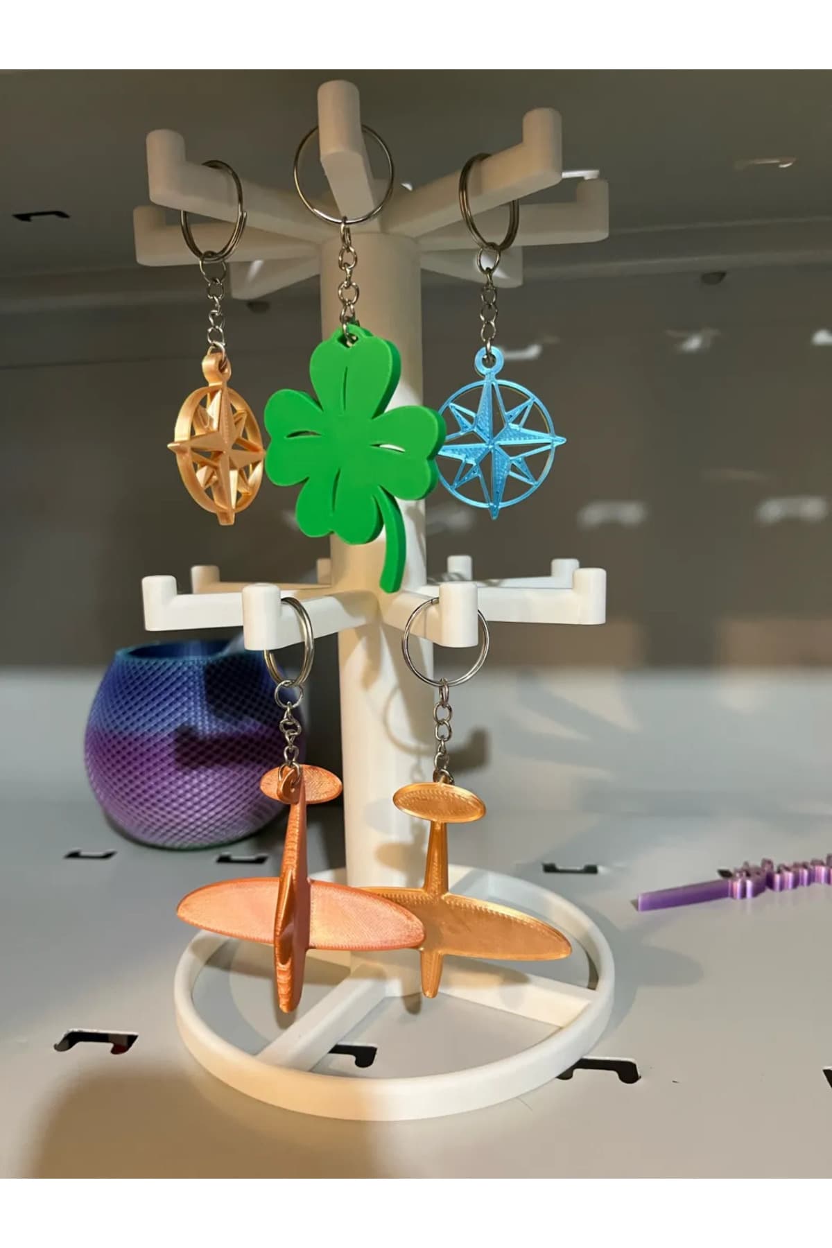 Premium 360 Derece Dönen Takı Standı - Çok Katlı Aksesuar Organizatörü