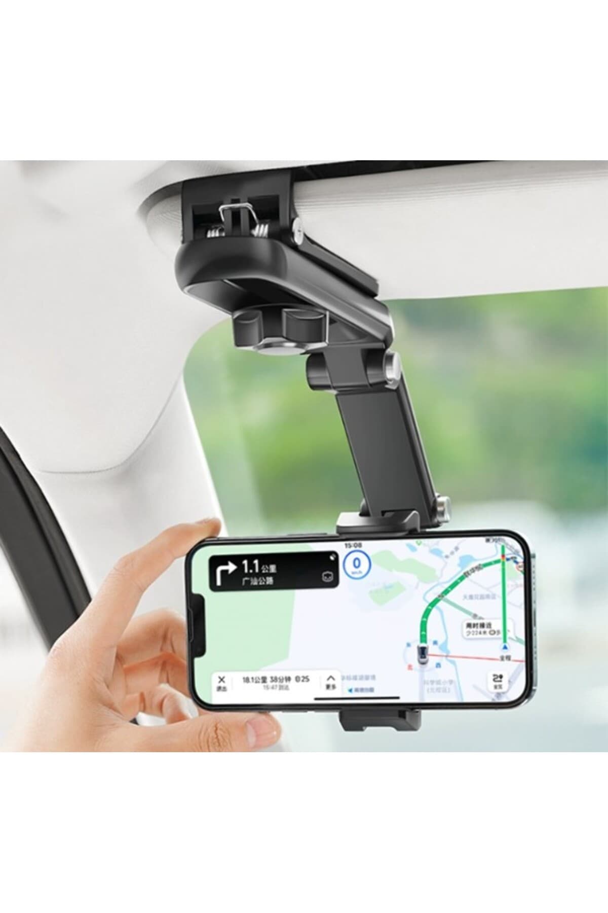 Premium 1080° Dönebilen Araç ve Ev İçi Telefon Tutucu - Tam Açı Kontrolü