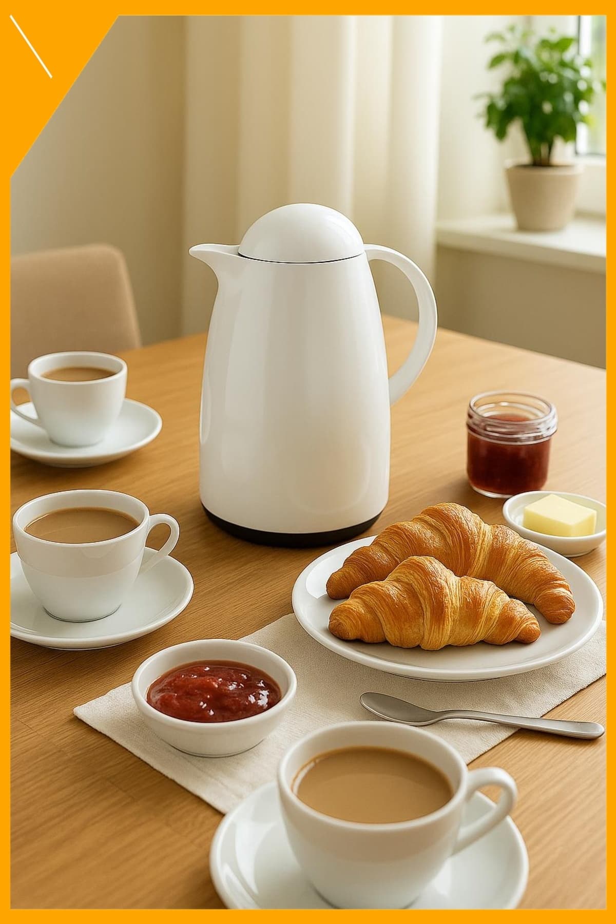 A-7011 1 Litre Çay Kahve Termosu | 12 Saat Sıcak 24 Saat Soğuk