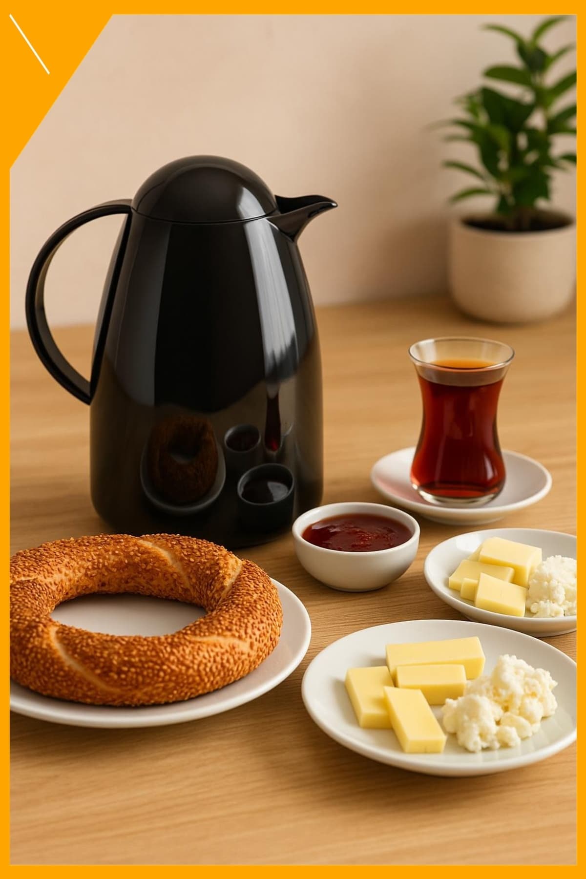 A-7011 Siyah Akrilik Sürahi Termos 1 Lt | 12 Saat Sıcak 24 Saat Soğuk