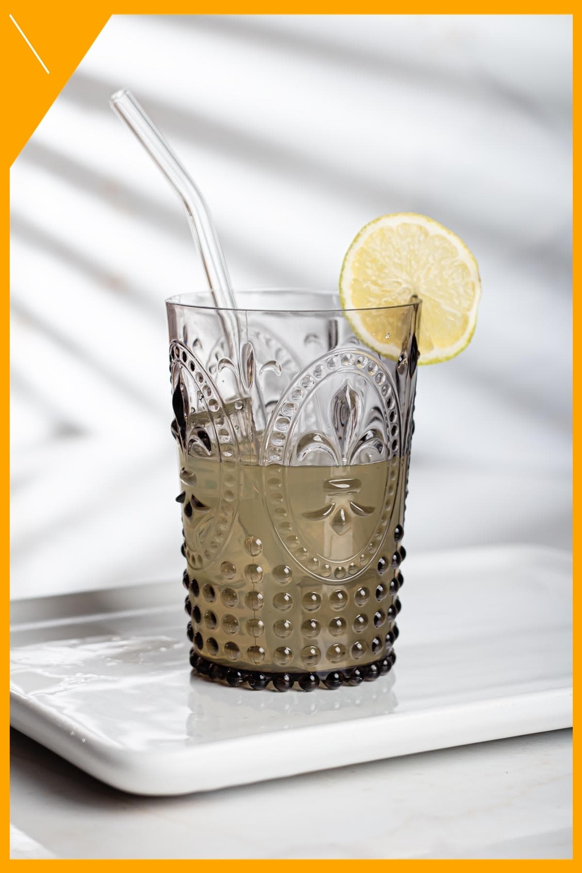 Kırılmaz Füme Akrilik 400 ml Su & Meşrubat Bardağı