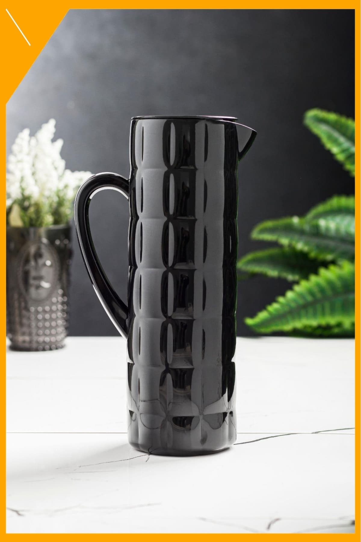 Allegra 1.5 Lt Kırılmaz Akrilik Sürahi - Buzdolabı Kapağına Uyumlu